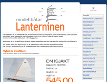 Tablet Screenshot of lanterninen.se